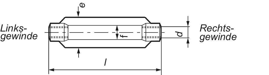 DIN 1480  BM 30 verzinkt